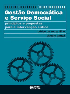 cover image of Gestão democrática e serviço social